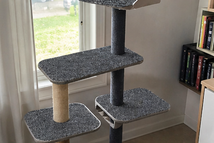 Scratch Guard Adhesive Cat Mat
